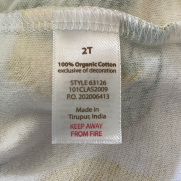 2T Lemon Dress Duo, Organic Cotton NWOT - Picture 5 of 5